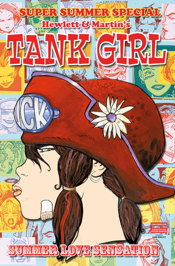 Tank Girl: Summer Love Sensation: Jamie Hewlett Variant - Cover B